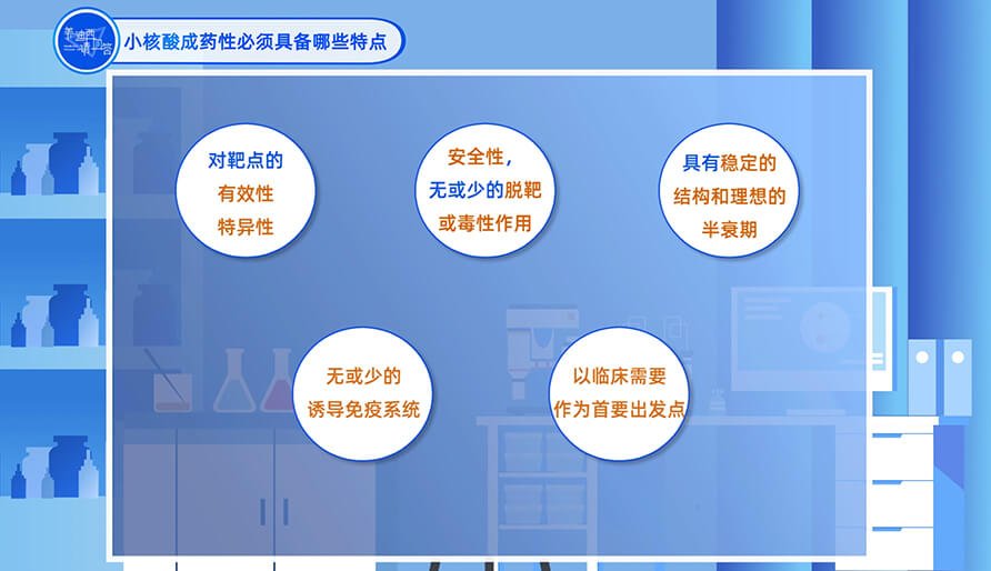 小核酸成药性必须具备哪些特点？