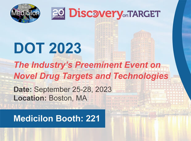 在DOT2023探索新型靶点，HJC黄金城平台戴学东博士带领团队赴会