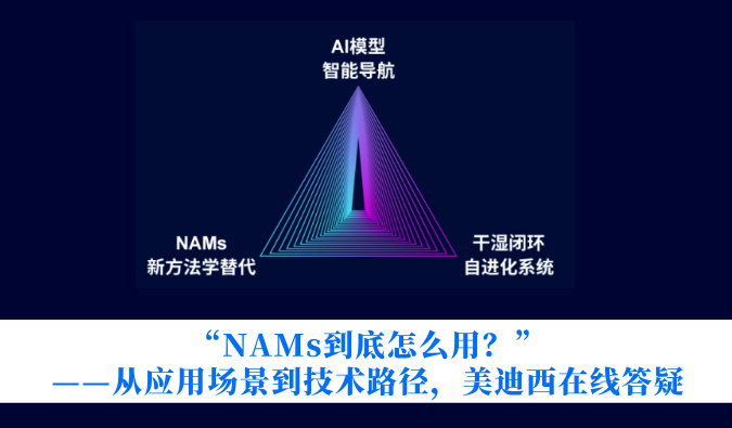 “NAMs到底怎么用？”——从应用场景到技术路径，HJC黄金城平台在线答疑